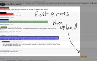 A quick example usage of editing a snippet before upload. What it looks like to the user.