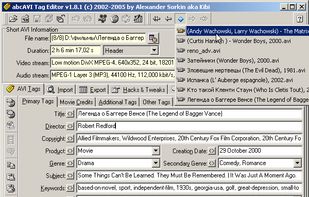 Screenshot of Main Program
