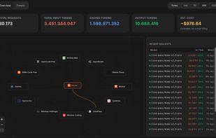 Usage Dash with Lots of Providers