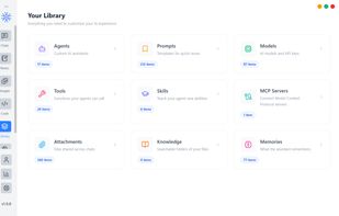 Your Library, create Saved and Reusable