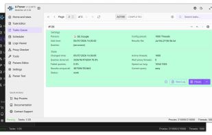 A-Parser screenshot 1