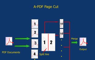 A-PDF Page Cut screenshot 1