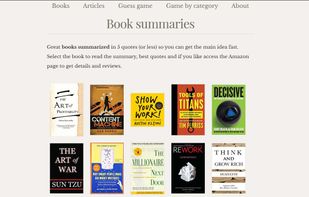 Book Summaries screenshot 1
