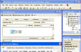 PostgreSQL Data Access Components screenshot 1
