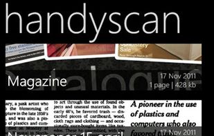 Handyscan on Windows Phone(1)