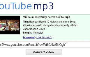 youtube-mp3.org screenshot 1