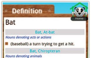 Definition screen