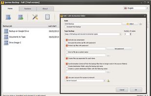 Iperius Backup screenshot 1