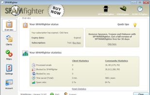 SPAMfighter screenshot 1