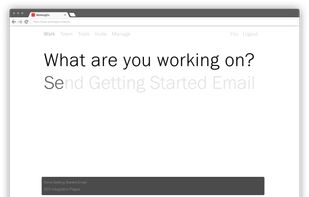 Easily post from Chrome using a new tab page or from the address bar with the WorkingOn Chrome Extension.