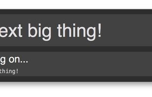 Use the Alfred workflow to quickly post what you’re working on.