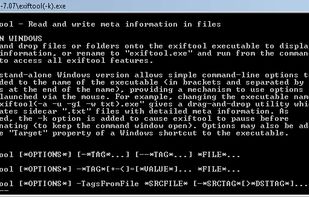 ExifTool screenshot 1