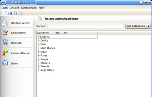 Krecipes screenshot 1