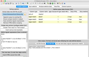 A1 Website Scraper screenshot 1