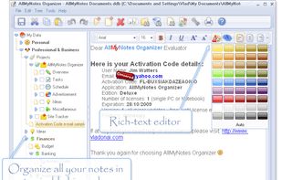 AllMyNotes Organizer screenshot 1