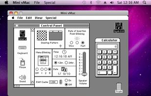 Mini vMac screenshot 1