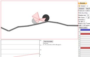 Genetic Cars 2 screenshot 1