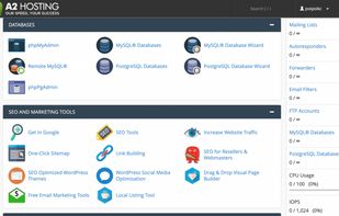 A2 Hosting screenshot 2