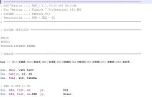 AutoHotkey SyntaxHighlight screenshot 1