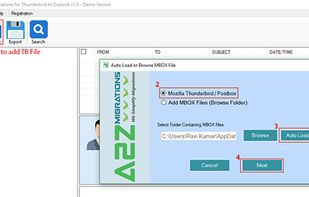 add Thunderbird file 