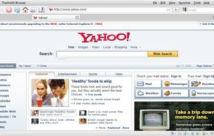 TheWorld Browser screenshot 1