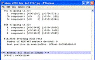 JPEGsnoop screenshot 1