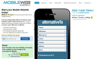 Mobile Web America screenshot 1