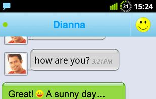 Chat with friends