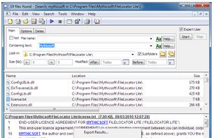 FileLocator screenshot 1