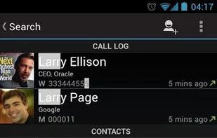 Dialer One screenshot 2