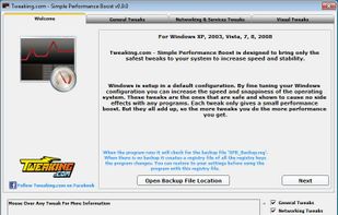 Simple System Tweaker screenshot 1