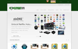 ElephantVPN website