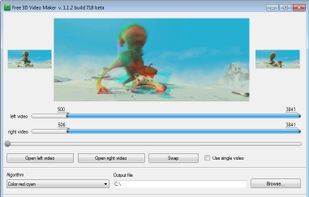Free 3D Video Maker screenshot 1