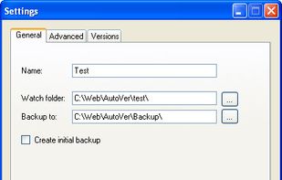 Screen General Settings