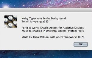 Noisy Typer screenshot 1