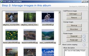 shozam web gallery generator screenshot 1