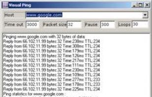 Visual Ping screenshot 1