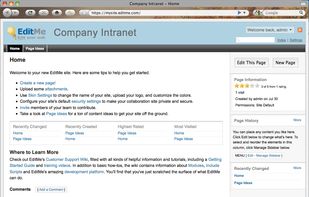 EditMe's "Objective" skin - other skins are available