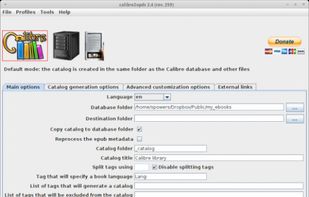 Calibre2OPDS screenshot 2