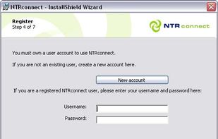 Register/Login Page