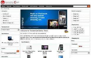 TomatoCart screenshot 1