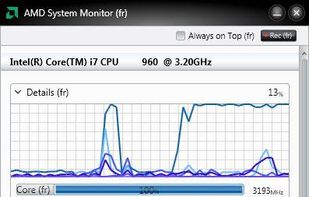 AMD System Monitor screenshot 1
