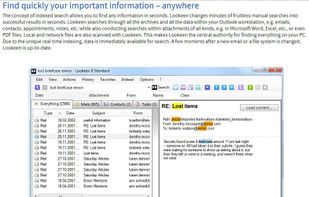Lookeen Desktop Search screenshot 1