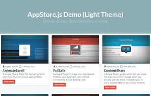 AppStore.js screenshot 1