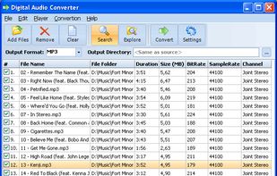 Digital Audio Converter screenshot 1