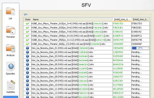 Verify sfv, md5 and sha1 files