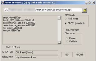 AmoK SFV Utility screenshot 1