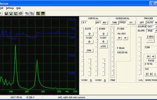 Spectrum analyzer mode