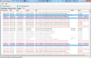 SpyStudio Comparing traces