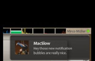 Notify OSD screenshot 1